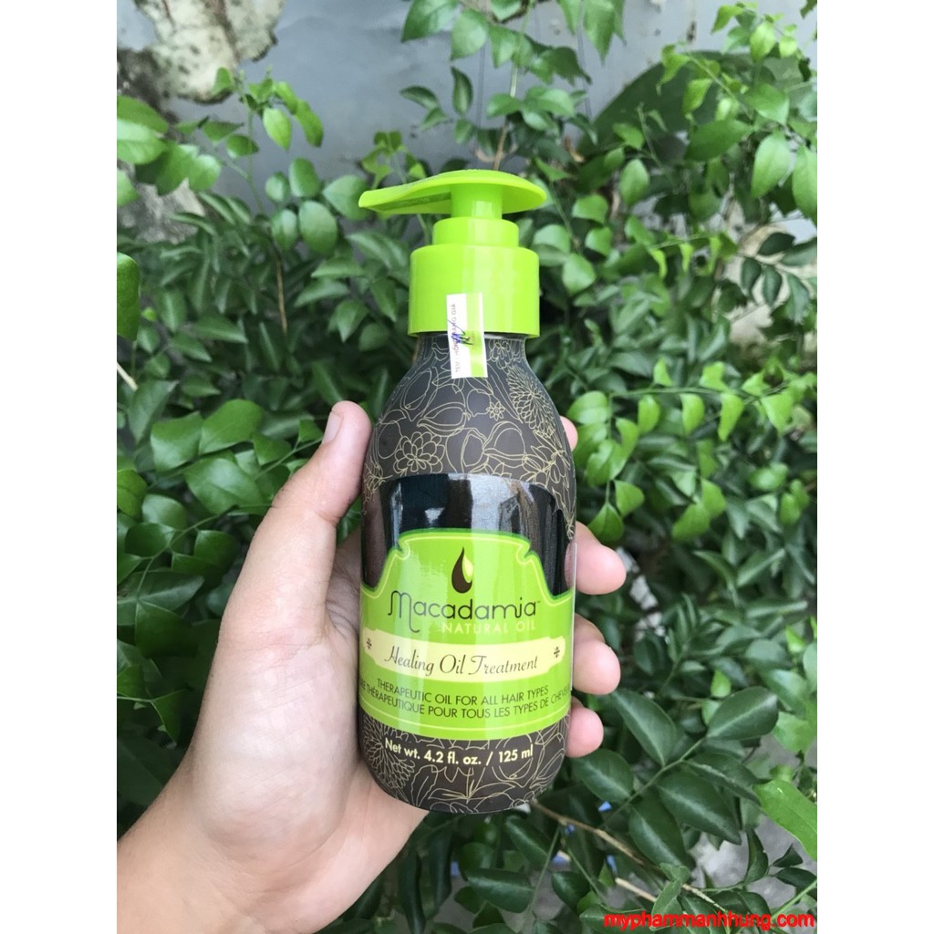 TINH DẦU DƯỠNG TÓC MACADAMIA PHỤC HỒI TÓC HƯ TỔN CHÍNH HÃNG MỸ 125ml