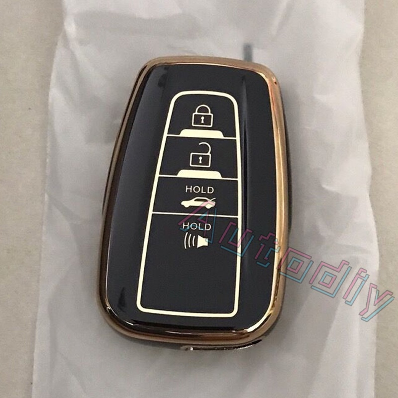 Ốp TPU Bọc Chìa Khóa Điều Khiển Từ Xa Thông Minh Chống Trầy Cho Xe Hơi 4 Phnom Penh Toyota Corolla Altis Corolla Cross Camry CHR RAV 4