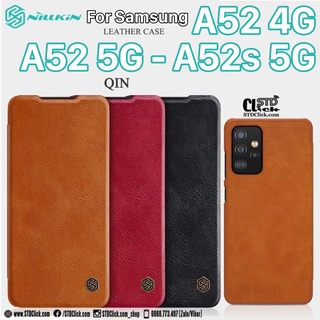 BAO DA SAMSUNG GALAXY A52 - A52 5G - A52s 5G NILLKIN QIN CHÍNH HÃNG [NEW SALEOFF]