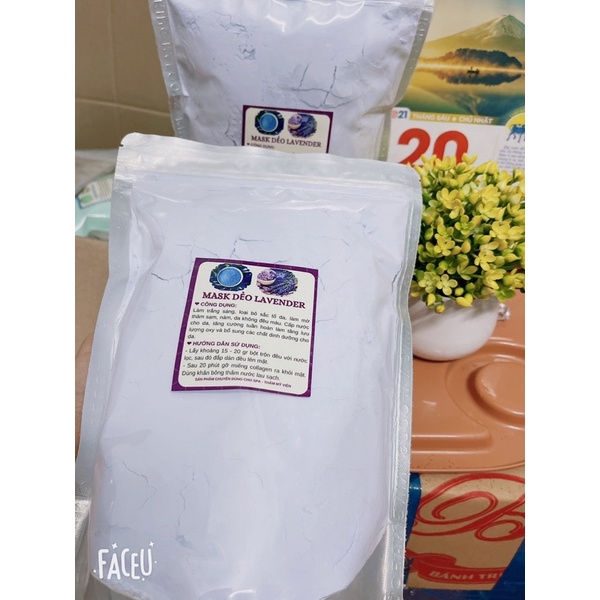 1kg mặt nạ dẻo laveser handmade