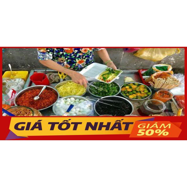 (shop uy tin) 1 bịch bánh tráng trộn gia vị để riêng shopnamdung (chat luong)