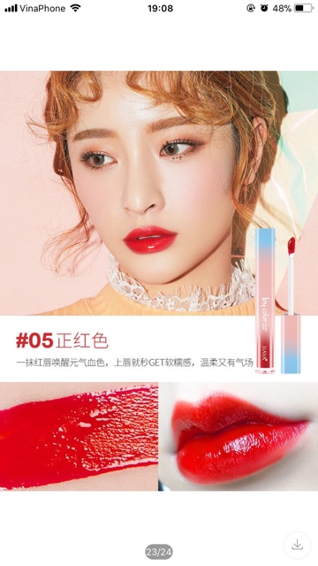 Son kem Tint Joy Color của Jlaya hàng nội địa trung | BigBuy360 - bigbuy360.vn