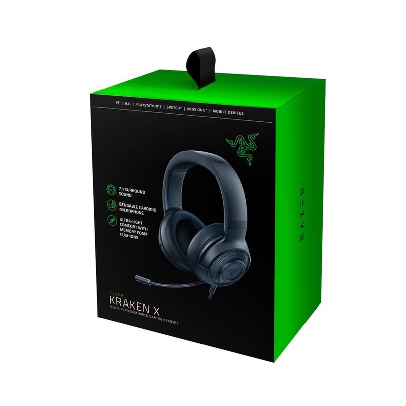 Tai nghe Gaming Razer Kraken X - Black