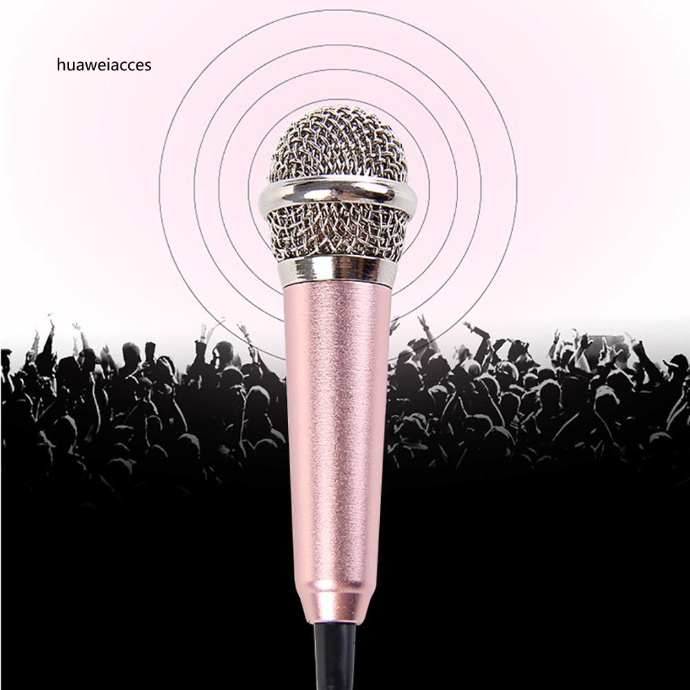 Micro mini đầu cắm 3.5mm hát karaoke cho điện thoại , máy tính