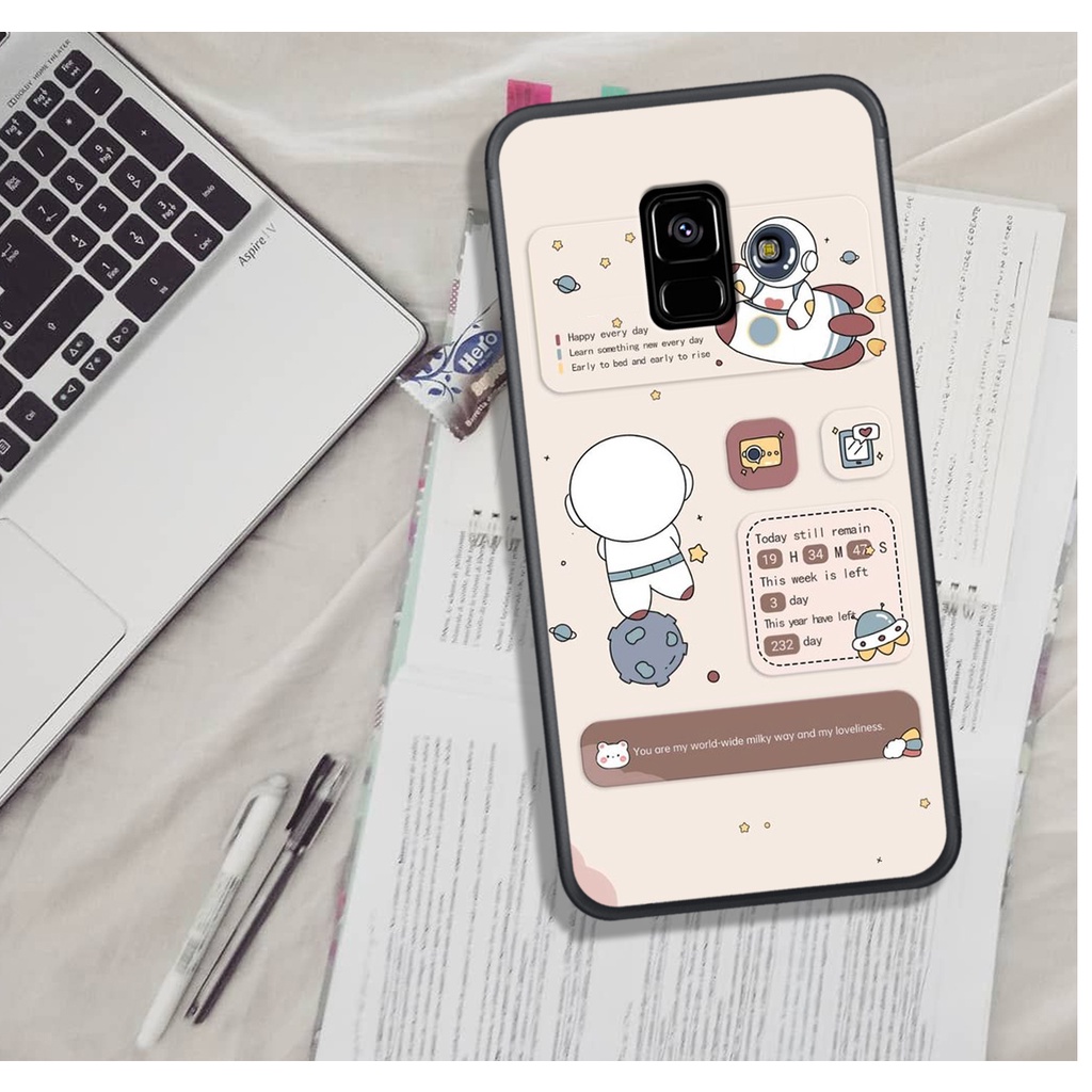 [ HOT BỎNG TAY] ỐP LƯNG SAM.SUNG A6 2018/A5 2018/A8 2018/J6 2018/A6 PLUS , IN HINH CHIBI PHI HÀNH GIA SIÊU CUTE.