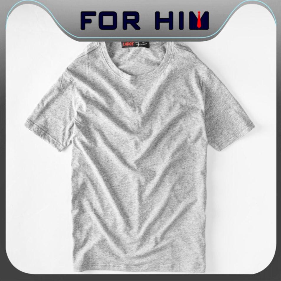 Áo thun xược trơn FOR HIM-99026, Chất thun cotton sớ gỗ, mỏng, mát, thấm hút mồ hôi Chính hãng