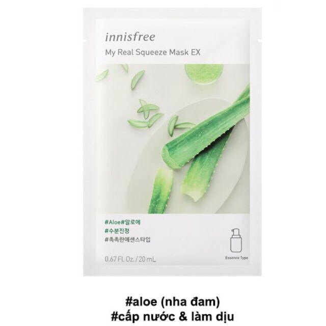 Nạ giấy innisfree đủ vị