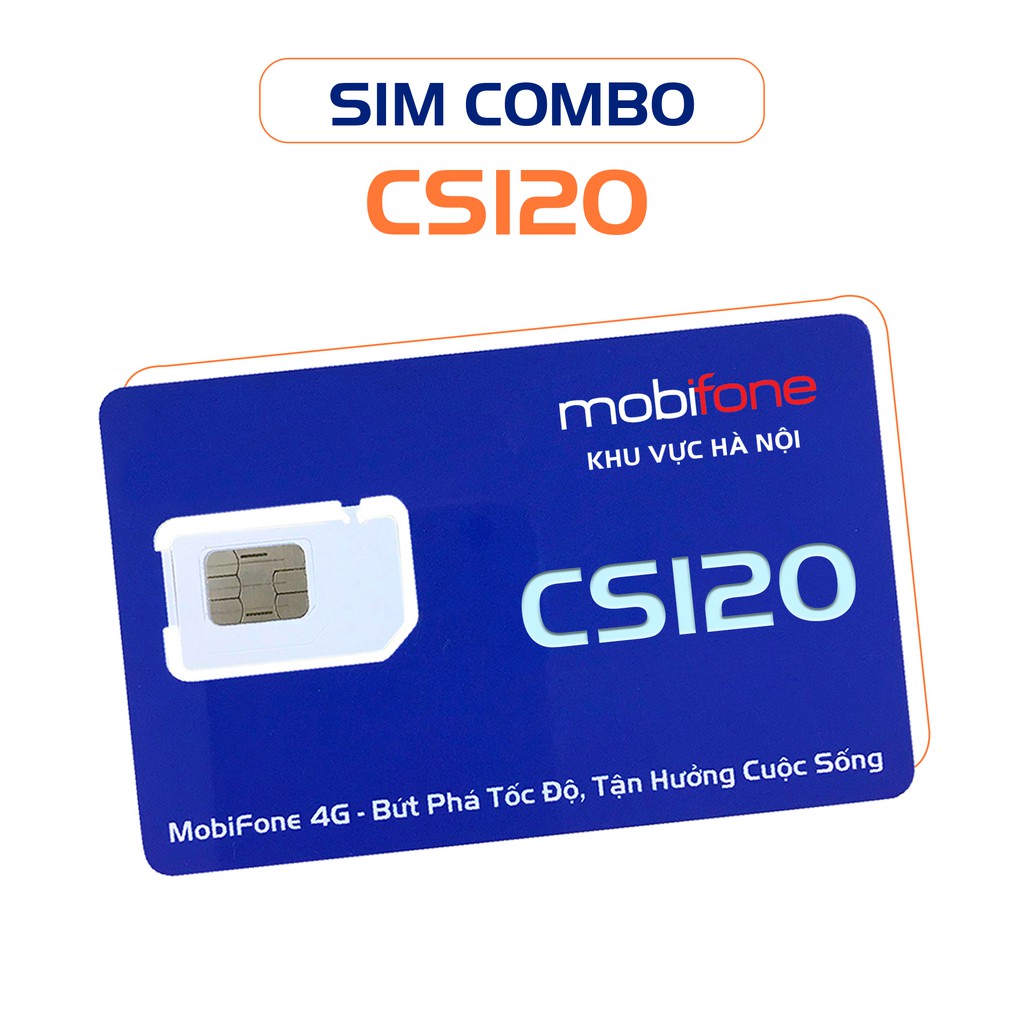 Siêu Sim MobiFone Ưu Đãi Thoại CS120 (1 tháng)