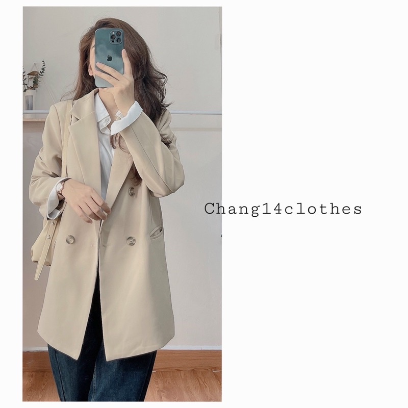 Áo vest blazer 4 khuy chính hãng boling hàng QCCC | BigBuy360 - bigbuy360.vn