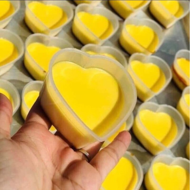 10 Hủ Hình Trái Tim dùng làm flan