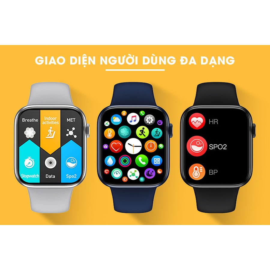 ( Hw12 Plus ) Đồng hồ thông minh giá rẻ Hw16 thay hình nền cá nhân , Đồng hồ thông minh nghe gọi , nhận thông báo app