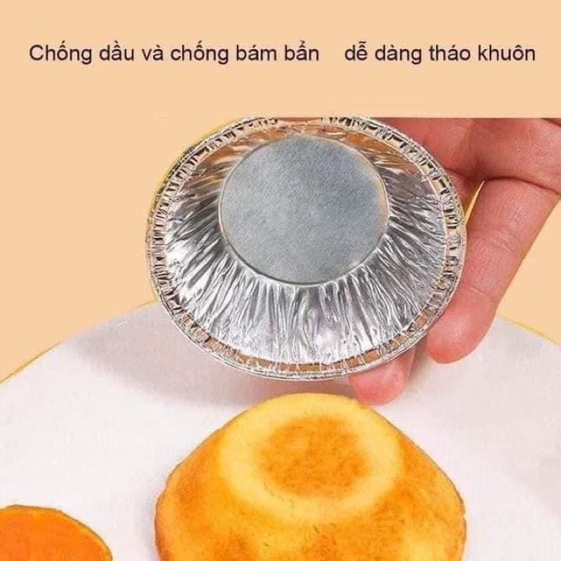 PVN33129 Set 50, 100 cốc, chén, khuôn, khay giấy bạc nướng siêu tiện lợi T888