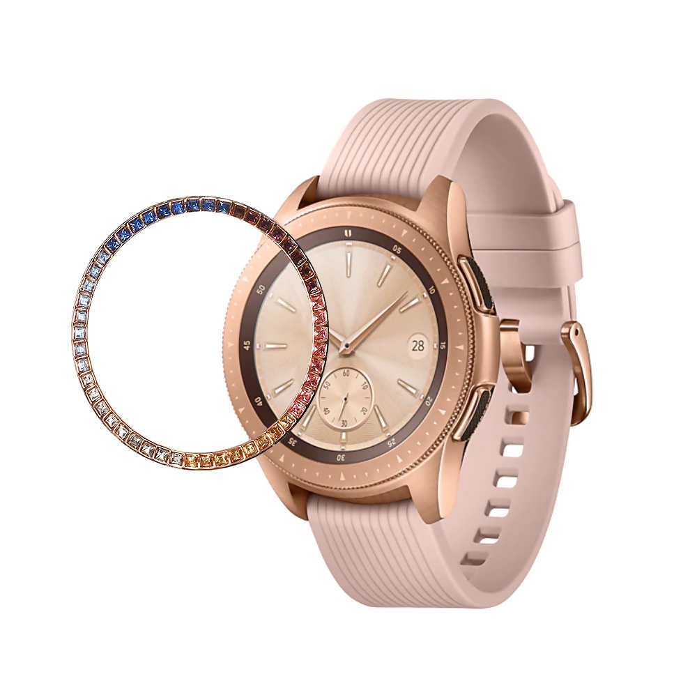 Phù Hợp Ốp Bảo Vệ Đồng Hồ Thông Minh Samsung Galaxy Watch4 42 / 46 Bằng Kim Loại