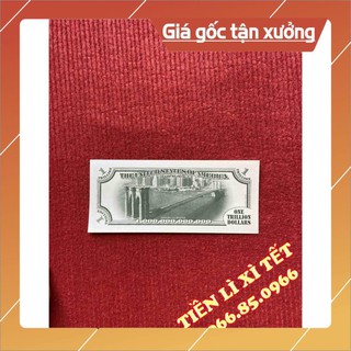 Tờ 1 ngàn tỷ usd lưu niệm may mắn