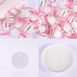 Mặt Nạ Giấy Nén Dạng Viên Kẹo cấp ẩm thải độc Miniso Nhật Bản