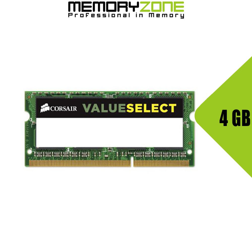 Ram Corsair DDR3L 4GB Bus 1600 SODIMM for Haswell CMSO4GX3M1C1600C11