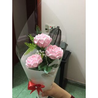 Bó hoa giấy nhún