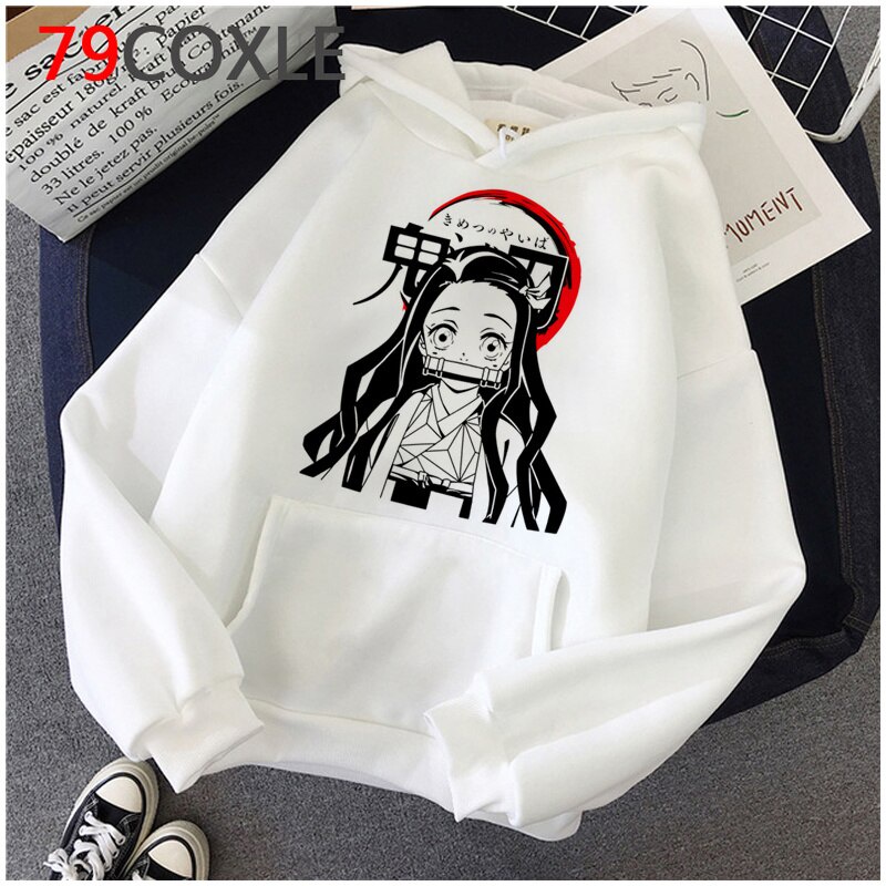 Áo Hoodie Nam In Hình Nhân Vật Kimetsu No Yaiba Tanjirou Kamado 2021 Grunge Y2k