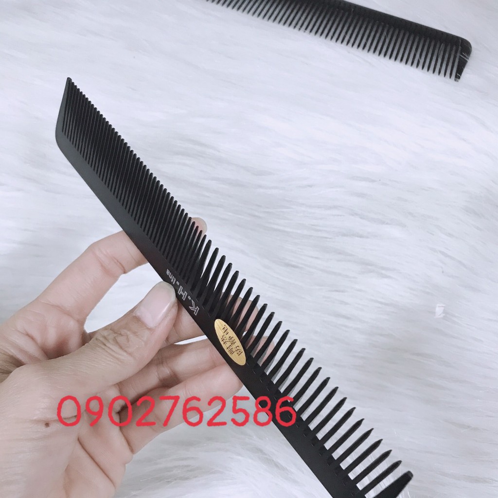 Lược cắt tóc nam chuyên nghiệp  barber KH bản 3,5-4cm