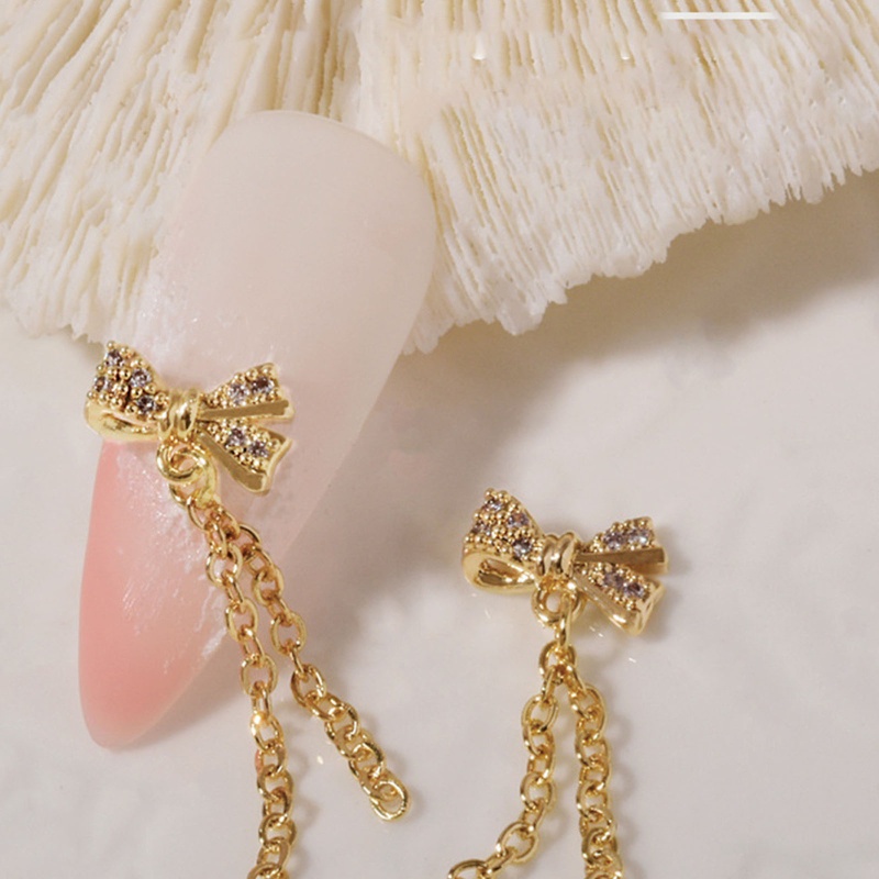 Phụ Kiện Hoa Đính Đá Trang Trí Móng Tay Sang Trọng