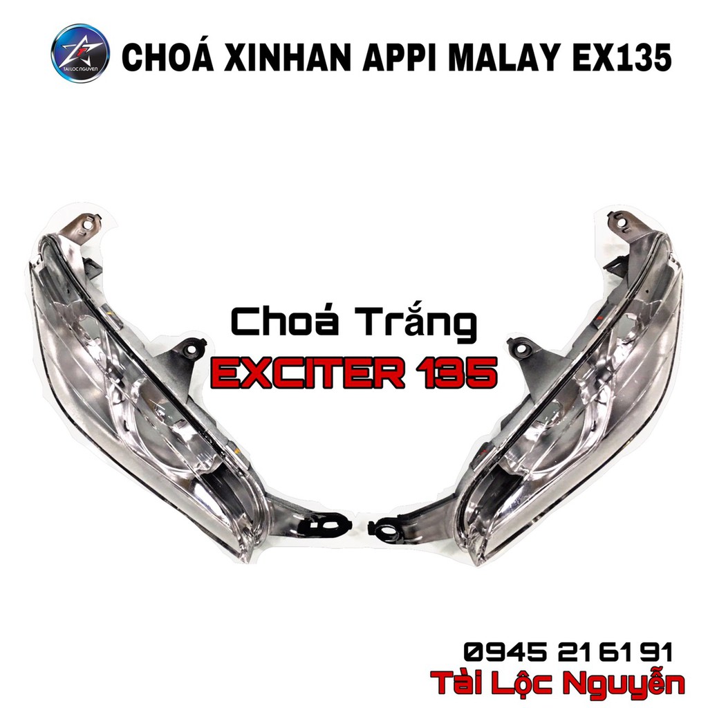 CHÓA XINHAN APPI HÀNG MALAY CHO EXCITER 135  Ex2010 VÀ Ex2011