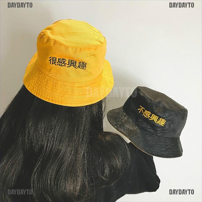 Nón bucket hai mặt phong cách cá tính thời trang mùa hè dành cho nam và nữ