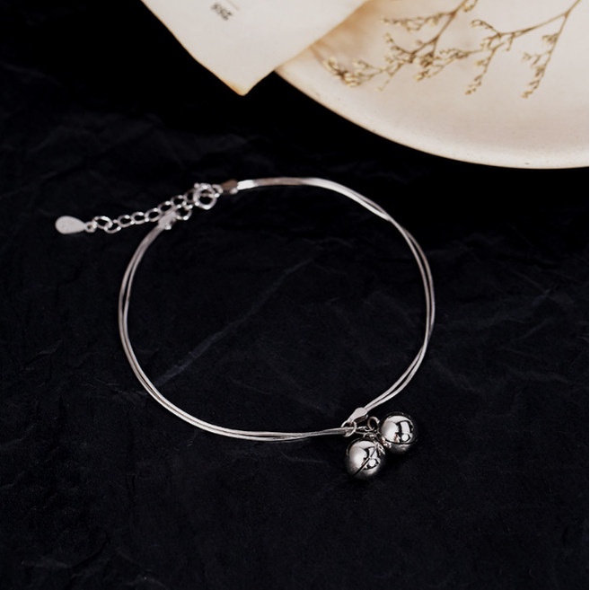 Lắc Tay Titan Nữ Dây Mì Lục Lạc TT 4061