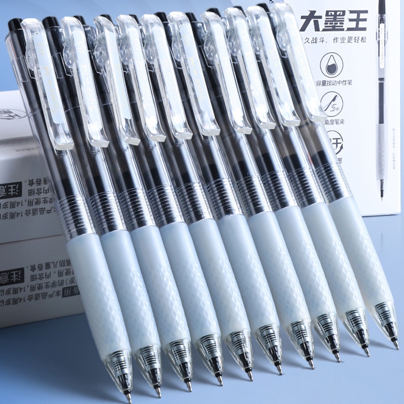 Bút Gel Mực Đen Có Thể Thu Vào Nhanh Khô 0.5mm ST