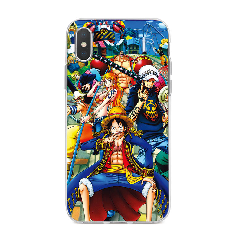 Ốp Lưng iPhone X 6 6s 6Plus 6s Plus 7 7Plus 8 8Plus 5 5s SE TPU mềm Case One Piece Fa