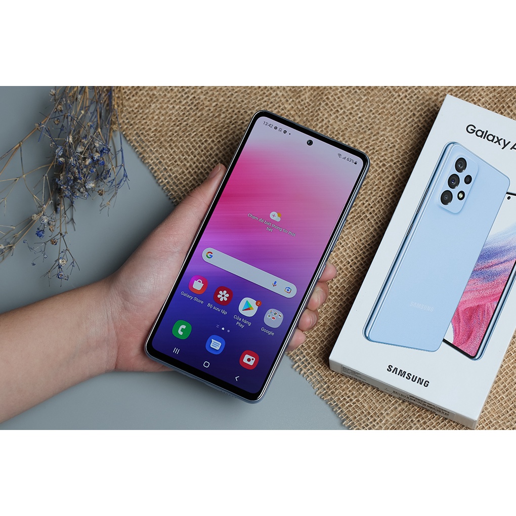 Điện thoại samsung galaxy A53 5G  fullbox nguyên seal