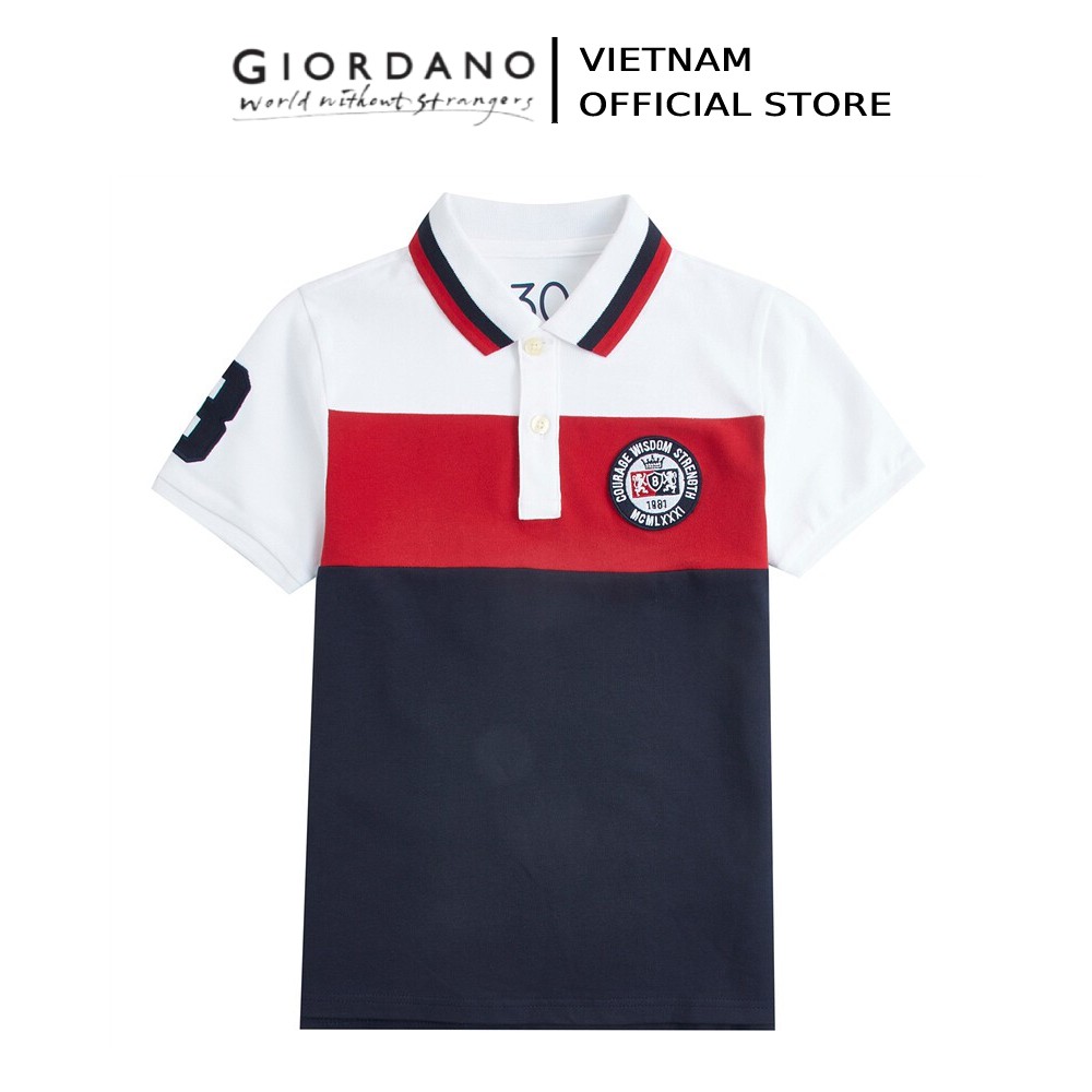 Áo Thun Polo Có Cổ Trẻ Em Union Jack Giordano 03010322