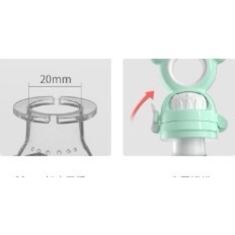 Túi Nhai Ăn Dặm Cao Cấp MISUTA - An Toàn Cho Bé- Túi Nhai Chống Hóc Silicon Cao Cấp
