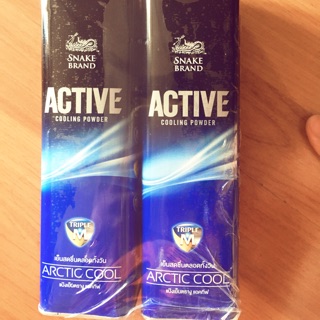 Phấn Lạnh cho Nam 280g Snake Brand - Active Cooling Powder