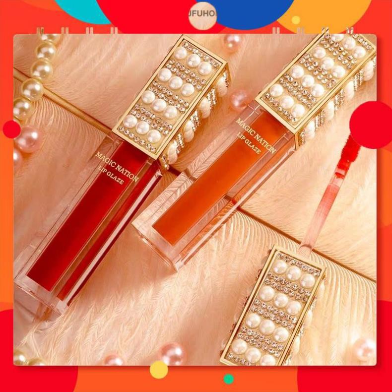 [FREE SHIP] MAGIC NATION - Son kem ngọc trai Star shine magic color lip glaze