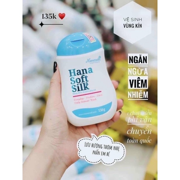 DUNG DỊCH VỆ SINH PHỤ NỮ HANA
