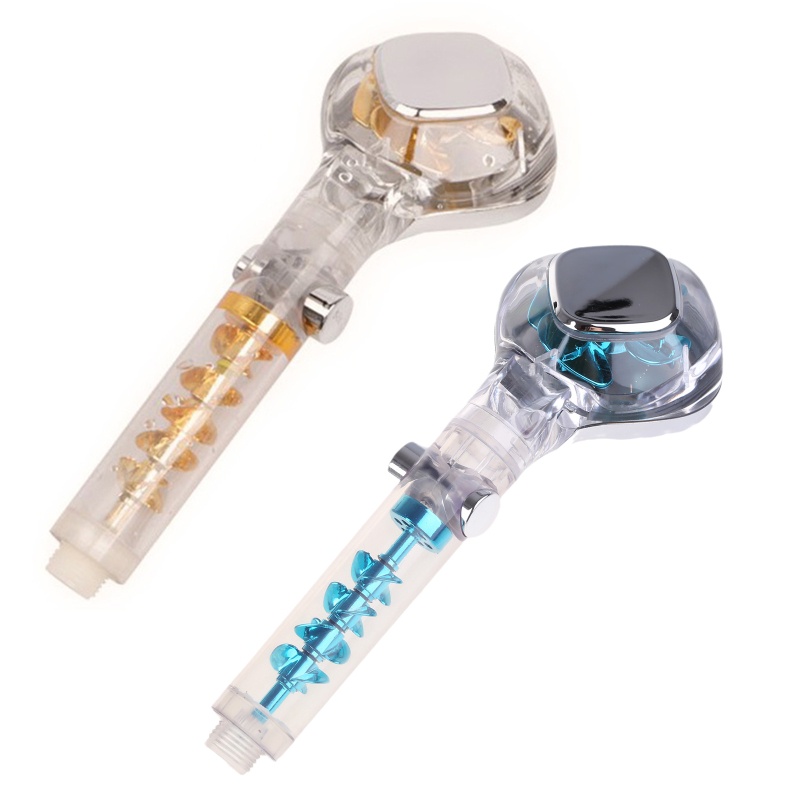 Vòi Hoa Sen Áp Suất Cao Trong Suốt Có Công Tắc Bật / Tắt