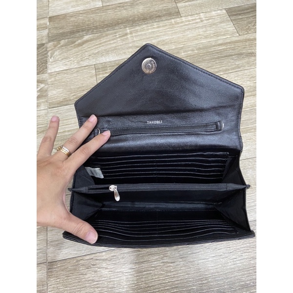 Túi si da thật dáng YSL