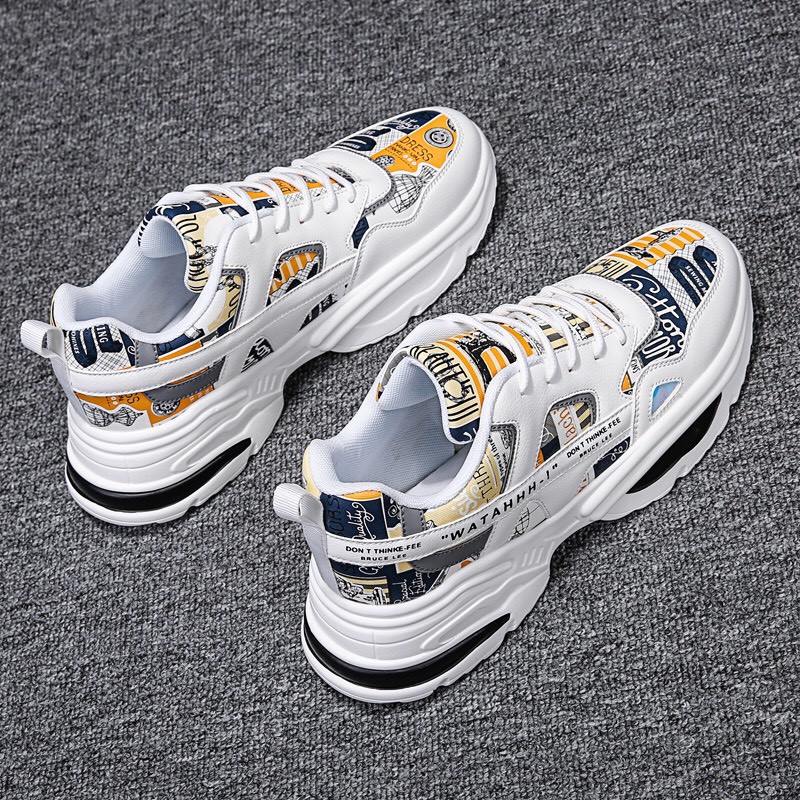 Giày thể thao nam WataHH phối màu cá tính - Giày nam độn đế 5cm cực đẹp | BigBuy360 - bigbuy360.vn