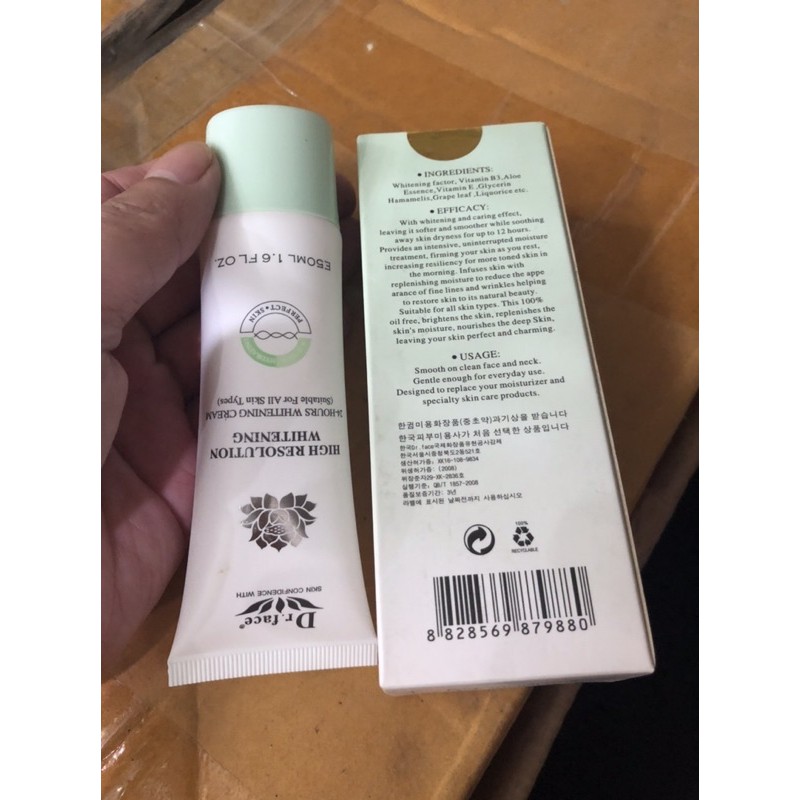 Siêu KM - bộ đôi kem Dr.face vỗ bong chuyên dành cho da nám mụn