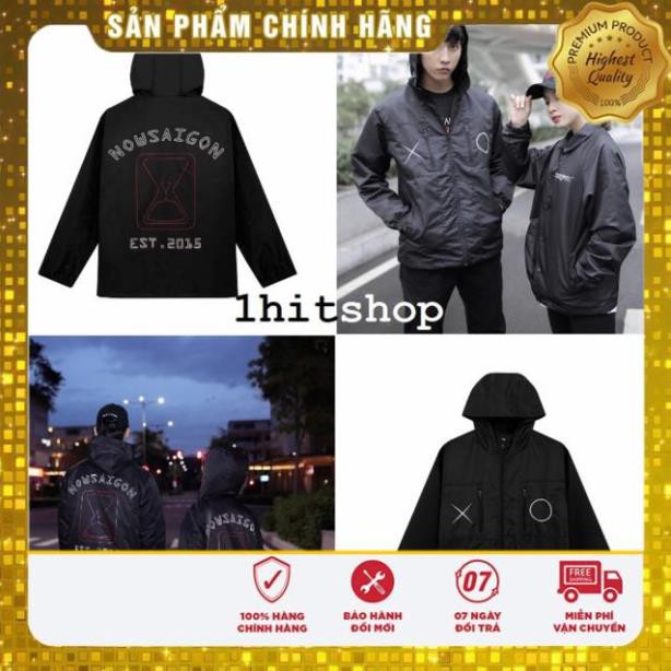 Áo Khoác NOW SAI.GON. 02 (EST. 2015) Unisex