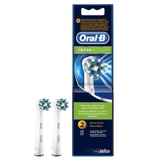 Bộ 2 đầu bàn chải điện Oral-B Cross action