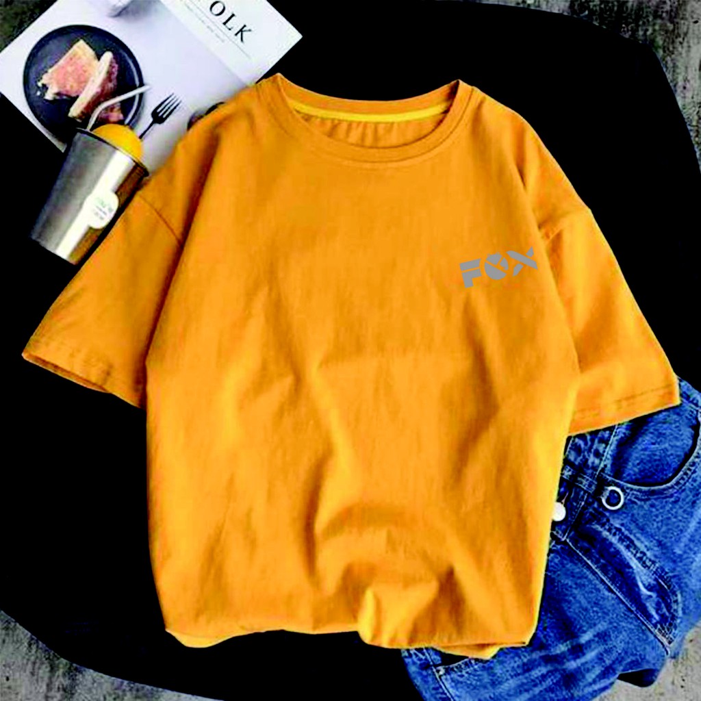 Áo thun overtee fox dạ quang FOX unisex