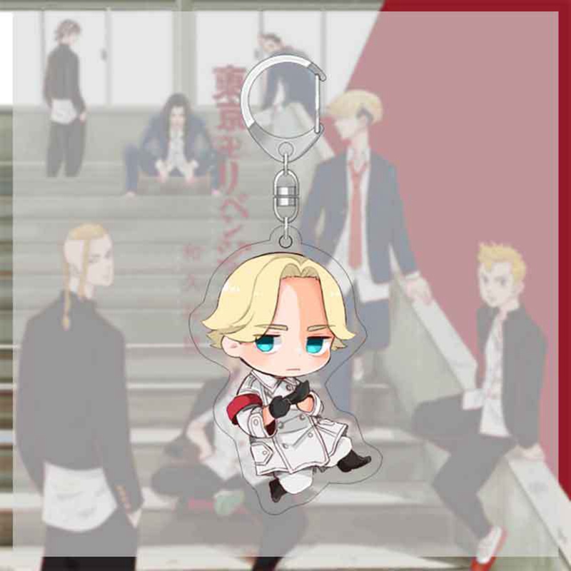 Móc khóa nhựa acrylic kiểu nhân vật phim hoạt hình tokyo revenger