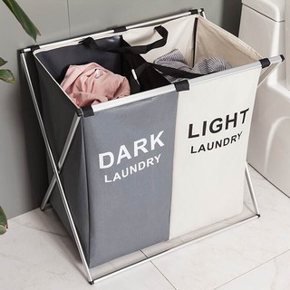 Giỏ đựng quần áo - Giỏ Vải Chứa Đồ Phân Loại Quần Áo Siêu Bền