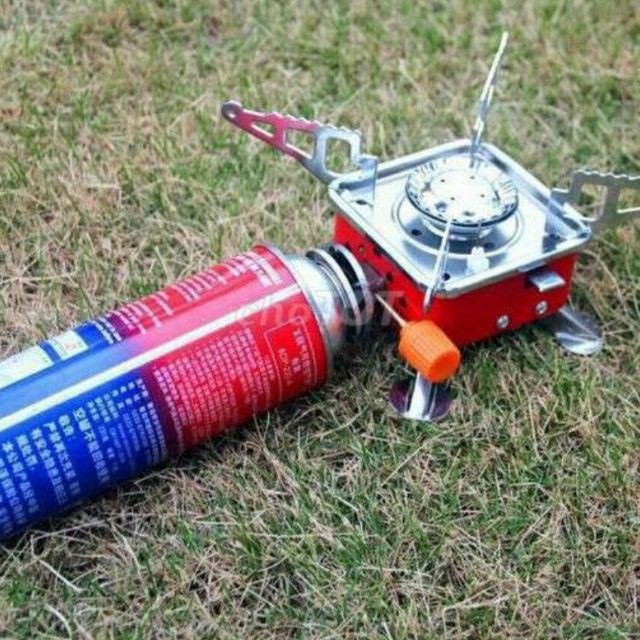 Bếp ga mini xếp gọn du lịch, siêu nhỏ gọn