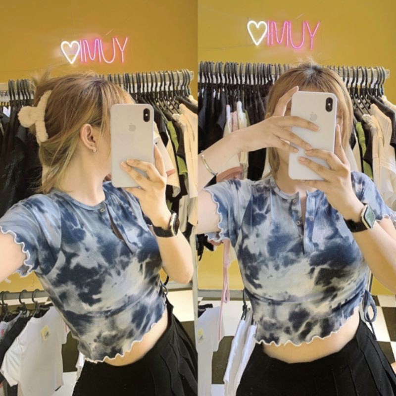 Áo thun Croptop áo kiểu nữ | BigBuy360 - bigbuy360.vn