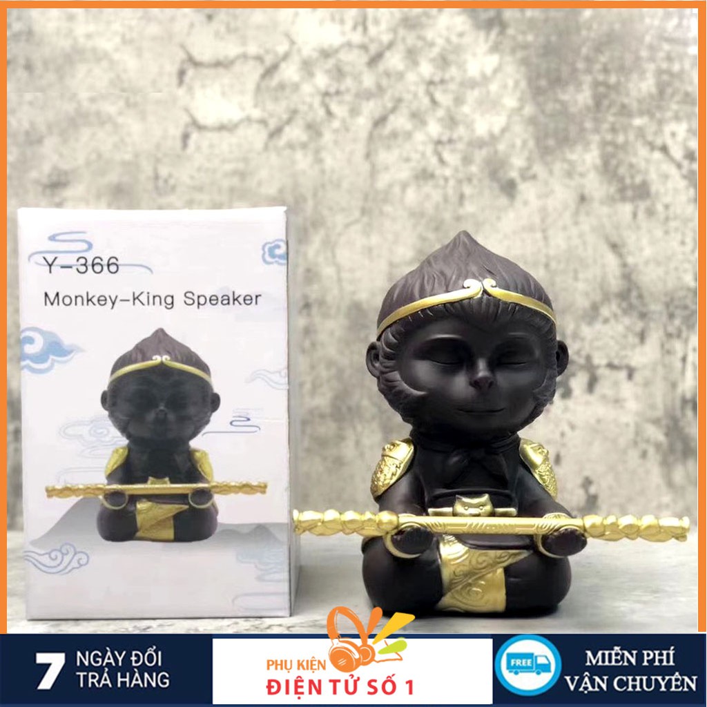 Loa bluetooth tôn nghộ không Y366 monkey, thiết kế độc đáo, kết nối xa, âm thanh trung thực - Phụ kiện điện tử số 1