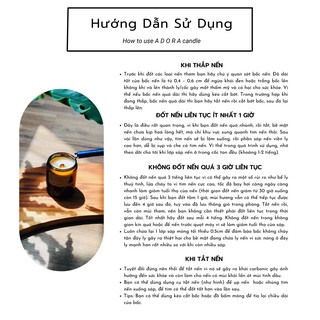 Nến thơm Amber Glass - ADORA