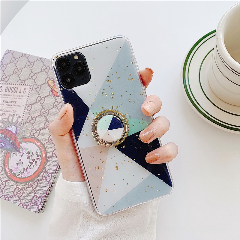 Ốp lưng iphone nhiều tam giác 5/5s/6/6plus/6s/6splus/7/7plus/8/8plus/x/xr/xs/11/12/pro/max/plus/promax - Awifi Case G2-5 | BigBuy360 - bigbuy360.vn
