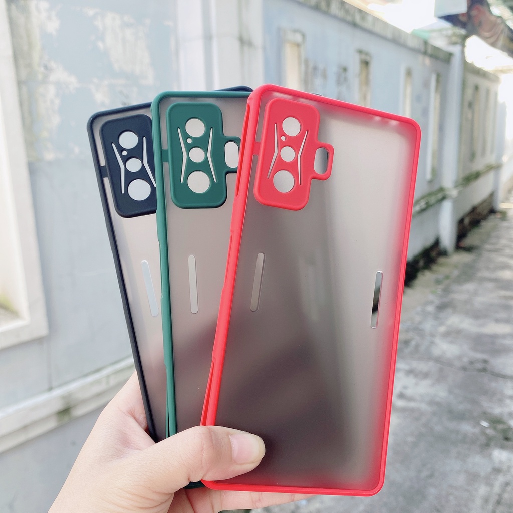 Ốp lưng Redmi K50 Gaming nhám mờ chống bám vân tay QStore, Ốp K50 Gaming màu sắc tươi trẻ, bảo vệ chống sốc